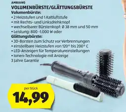 Hofer Ambiano volumenbürste/glättungsbürste Angebot