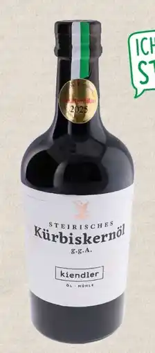 Spar Kiendler Steirisches Kürbiskernöl Angebot