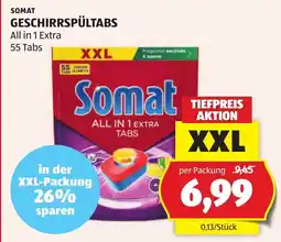 Hofer Somat Geschirrspültabs Angebot