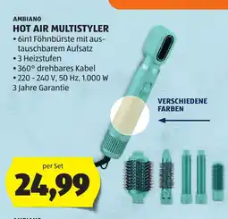 Hofer Ambiano hot air multistyler Angebot
