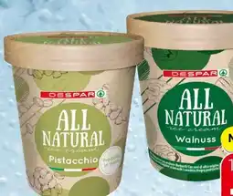 Eurospar Despar All natural Ice Cream Angebot