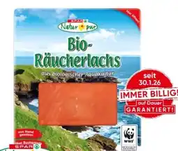 Eurospar Spar Natur pur Bio-Räucherlachs Angebot