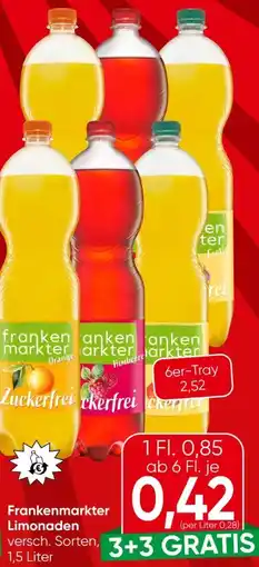 Eurospar Frankenmarkter Limonade Angebot