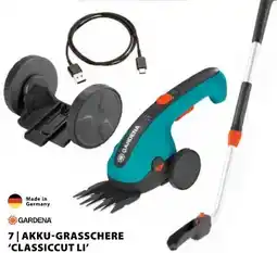Dehner Gardena Akku-Grasscheren-Set Classiccut Li Angebot