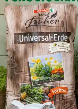 Interspar SPAR wie früher Bio-Universal-Erde Angebot