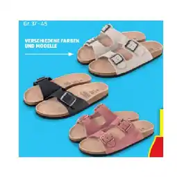 Hofer Damen-/Herren-Pantoletten versch. Farben und Modelle HOFER Angebot