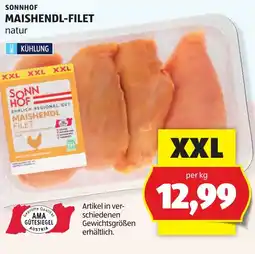 Hofer Sonnhof Maishendl-Filet Angebot