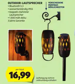 Hofer Outdoor-Lautsprecher Angebot