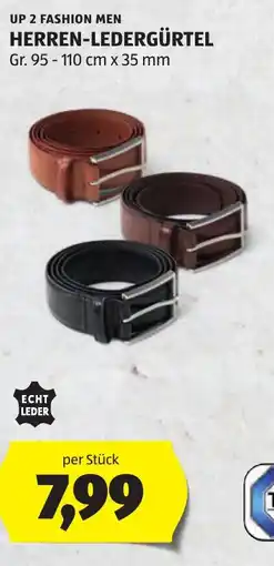 Hofer UP 2 FASHION MEN HERREN-LEDERGÜRTEL Angebot