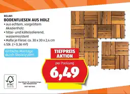 Hofer Belavi bodenfliesen aus holz Angebot