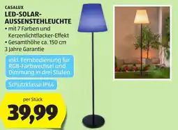 Hofer Casalux led-solar-aussenstehleuchte Angebot