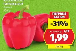 Hofer Hofer Marktplatz Paprika Angebot