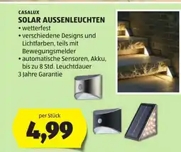 Hofer Casalux solar aussenleuchten Angebot