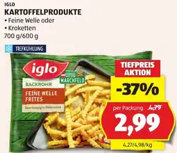 Hofer Iglo Kartoffelprodukte Angebot