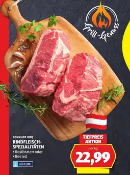 Hofer Sonnhof bbq rindfleischspezialitäten Angebot