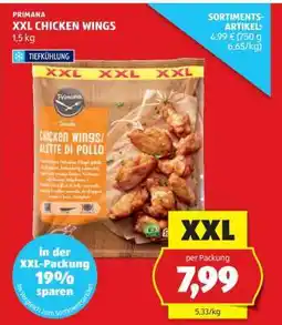Hofer PRIMANA XXL CHICKEN WINGS Angebot