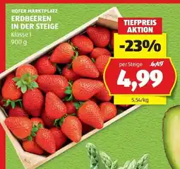 Hofer ERDBEEREN IN DER STEIGE Angebot