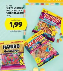 Hofer HARIBO SUPER WUMMIS/BALLA BALLA/WILDE BÄÄREN Angebot