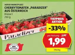 Hofer CHERRYTOMATEN „PARADIZER“ AUS ÖSTERREICH Angebot