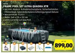 Hofer FRAME POOL SET ULTRA QUADRA XTR Angebot