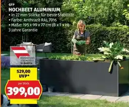 Hofer HOCHBEET ALUMINIUM Angebot