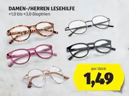 Hofer DAMEN-/HERREN LESEHILFE Angebot