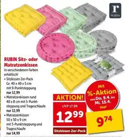 Interspar Sitzkissen 2er-Pack Angebot