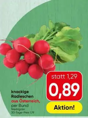 Spar knackige Radieschen Angebot
