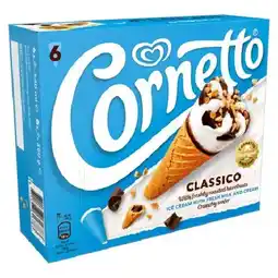 Spar 6 Cornetto Classico oder Erdbeer, 4 Cornetto Max oder 8 Cornetto Mini Mix versch. Sorten SPAR Angebot