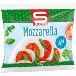 Spar Mozzarella oder Mozzarella light SPAR Angebot
