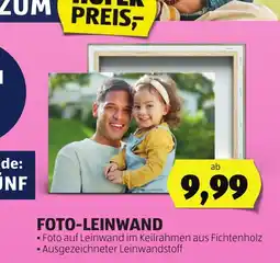 Hofer Foto-leinwand Angebot