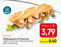 Spar Halbbaguette mit Prosciutto Angebot