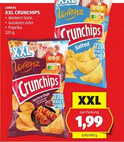 Hofer Lorenz xxl crunchips Angebot