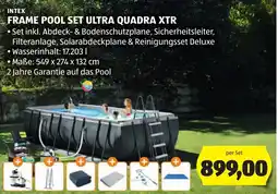 Hofer Intex frame pool set ultra quadra xtr Angebot