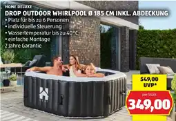 Hofer Home deluxe drop outdoor whirlpool Angebot