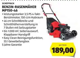 Hofer Scheppach benzin-rasenmäher mp150-46 Angebot