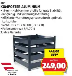 Hofer Gfp komposter aluminium Angebot