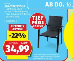 Hofer Belavi alu-stapelstuhl Angebot