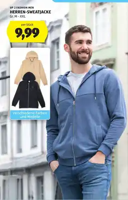 Hofer Up 2 fashion men herren-sweatjacke Angebot
