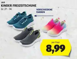 Hofer L&d kinder freizeitschuhe Angebot