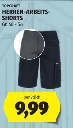 Hofer Topcraft herren-arbeits- shorts Angebot