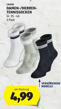 Hofer Crane damen-/herren- tennissocken Angebot