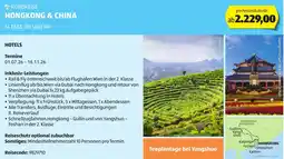 Hofer Rundreise hongkong & china hotels Angebot