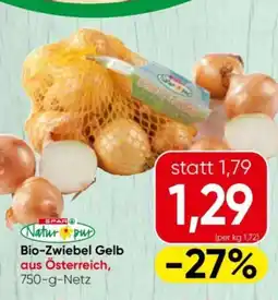 Spar Bio-Zwiebel Gelb Angebot