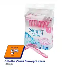 Action Gillette venus einwegrasierer Angebot