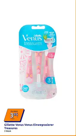 Action Gillette venus venus einwegrasierer treasures Angebot