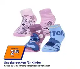 Action Sneakersocken für kinder Angebot