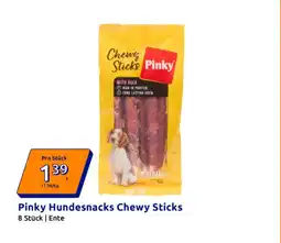 Action Pinky hundesnacks chewy sticks Angebot