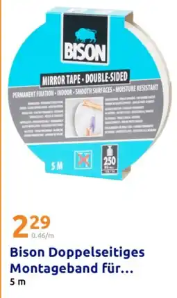 Action Bison doppelseitiges montageband für Angebot