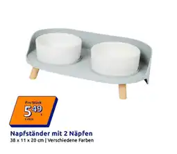 Action Napfständer mit 2 Näpfen Angebot